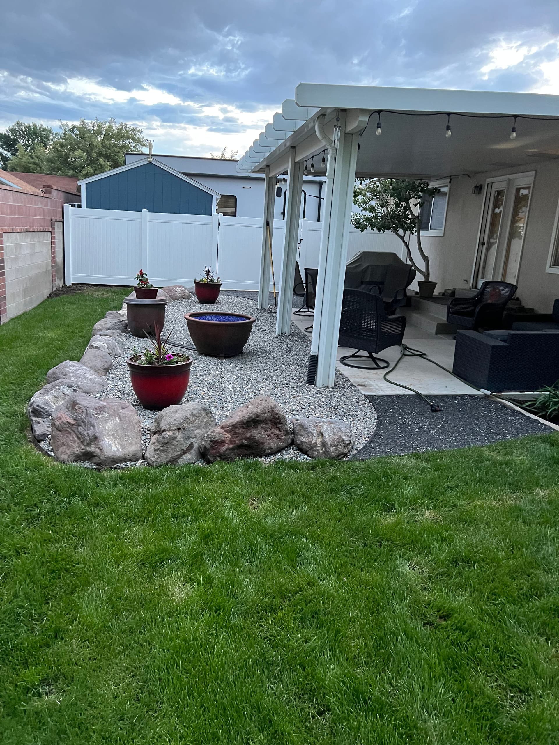 Gallery photos for Boulder Border and Chat Rock Patio Extension That Actually Gets Used: Image #1