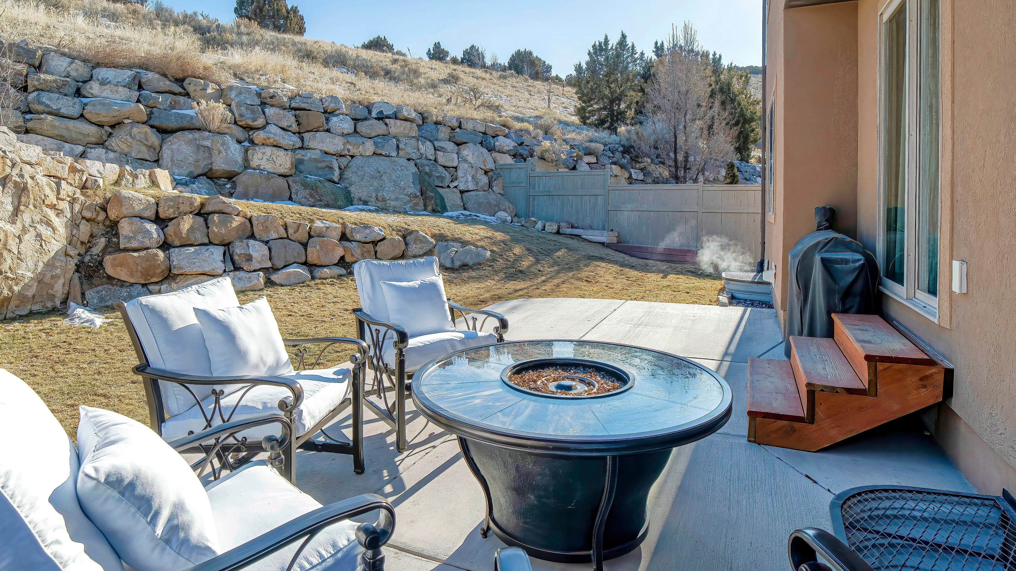 Retaining Wall Installation image