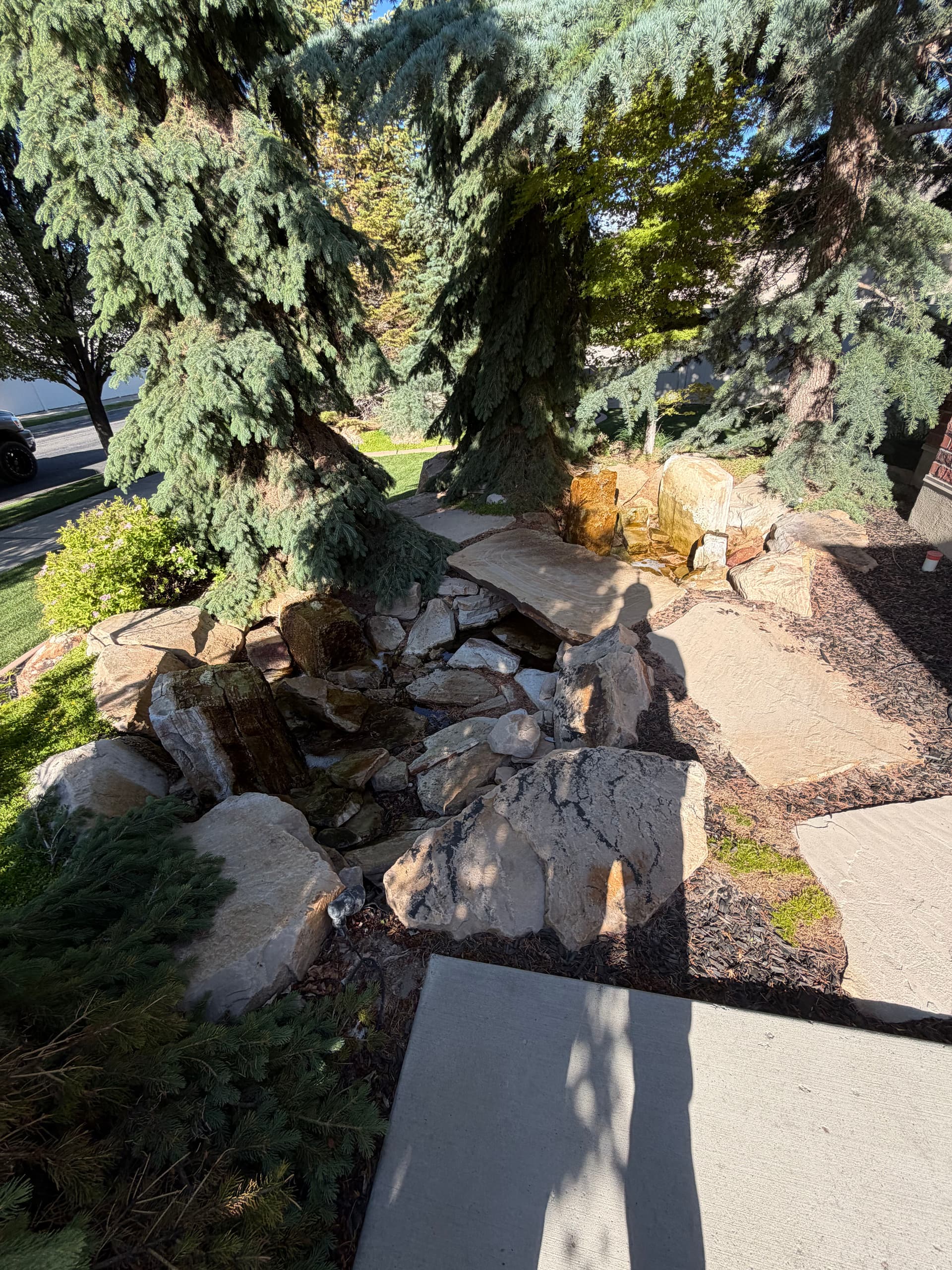 Gallery photos for Front Yard Water Feature Removed for a Safer Family Space: Image #3