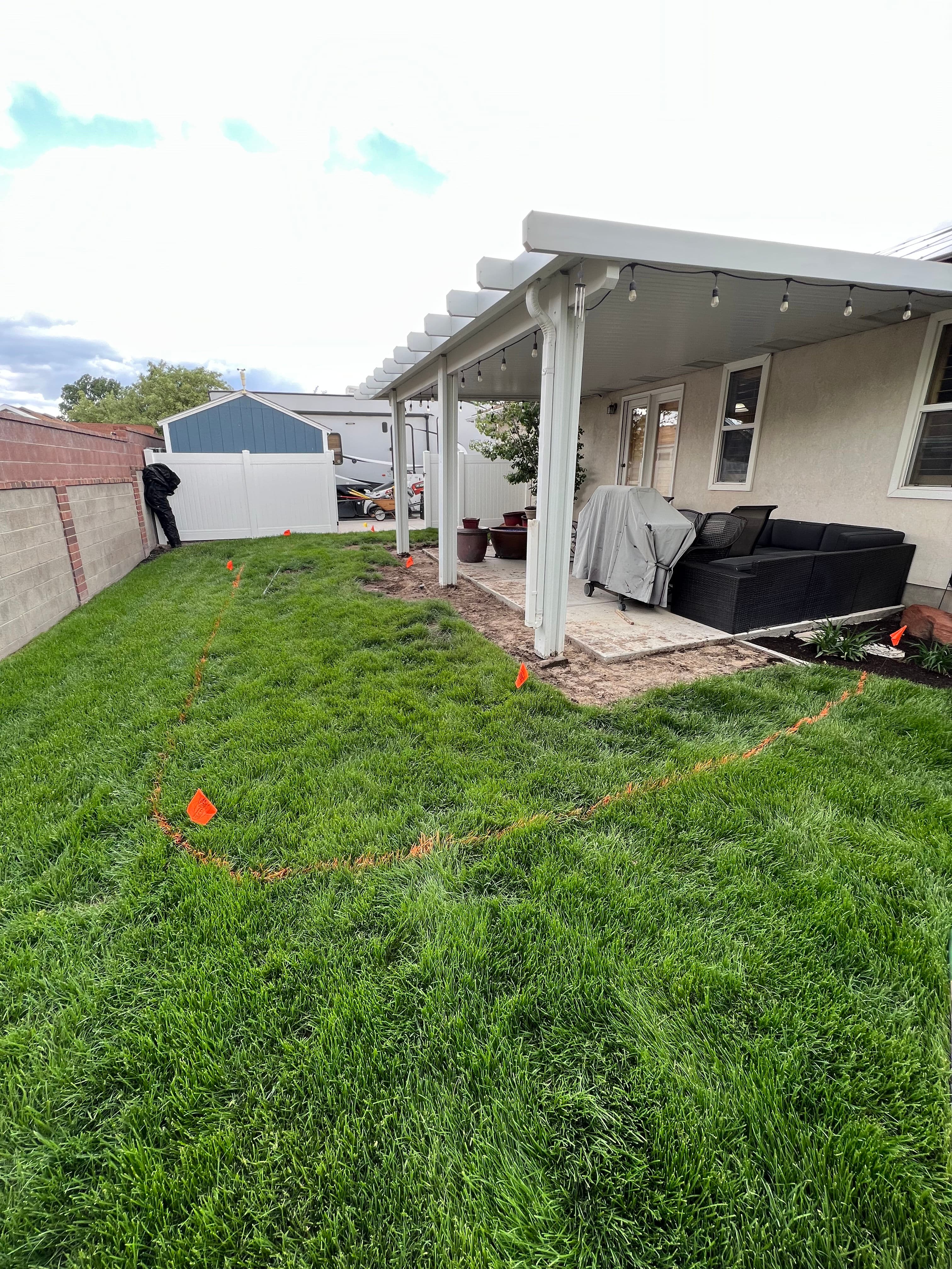 Project Boulder Border and Chat Rock Patio Extension That Actually Gets Used image